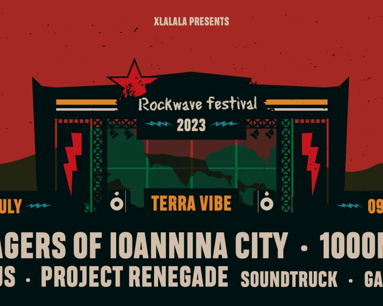 ROCKWAVE FESTIVAL Vol. IV | 9 Ιουλίου | Villagers of Ioannina City - 1000Mods + more