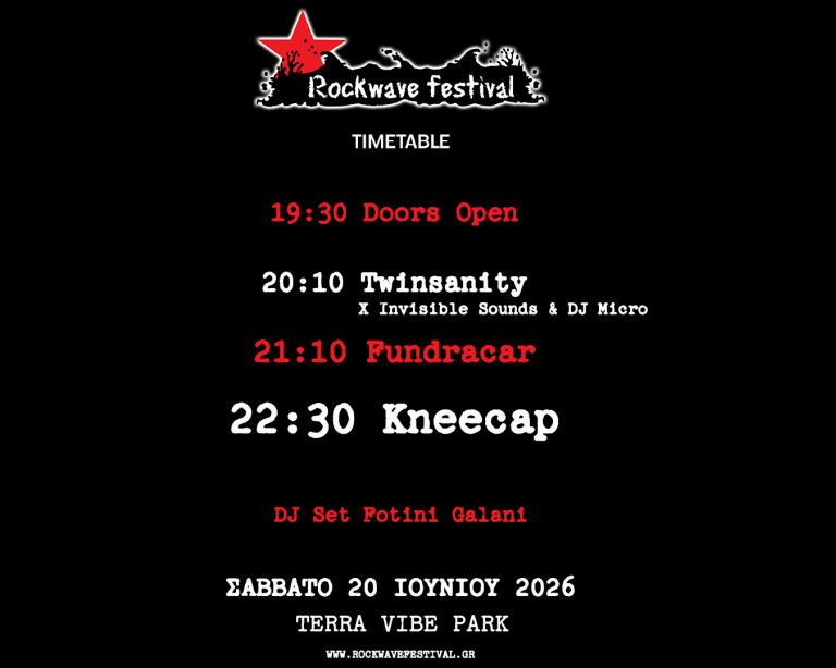 Rockwave Festival 2026 Timetable